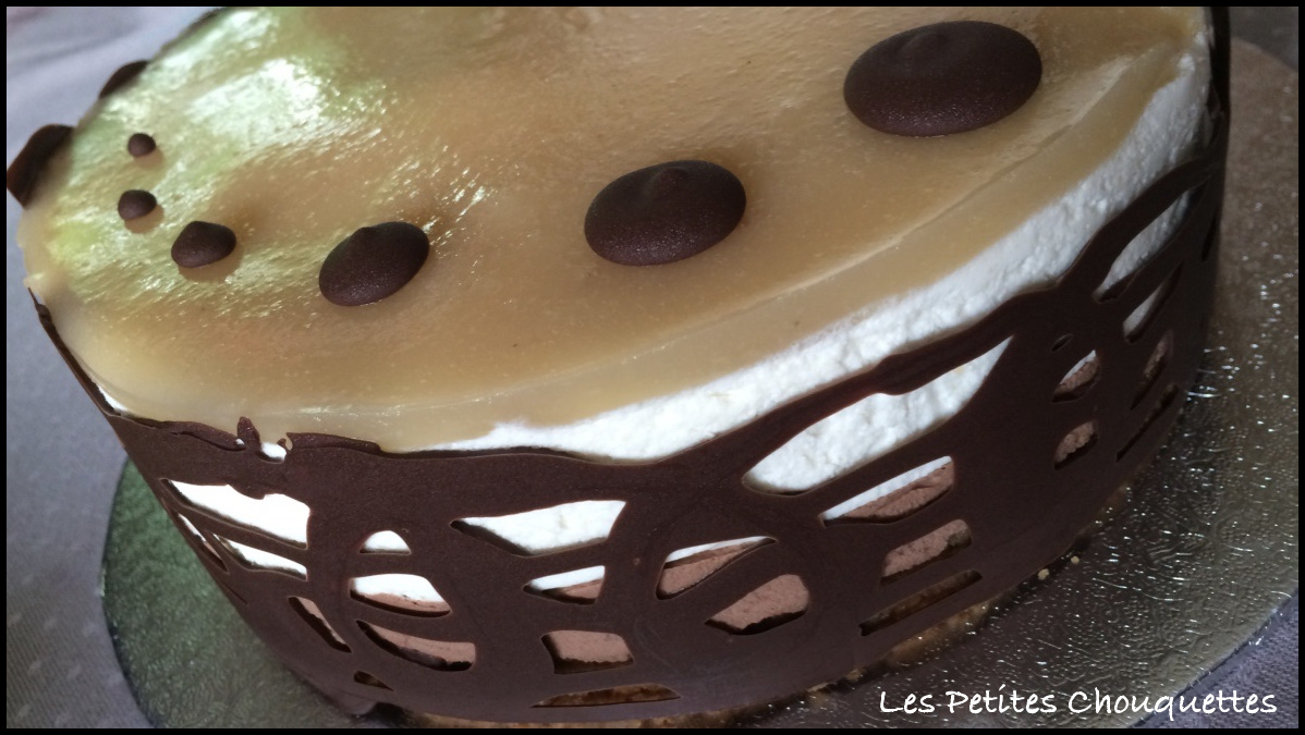 Entremet poires chocolat 2