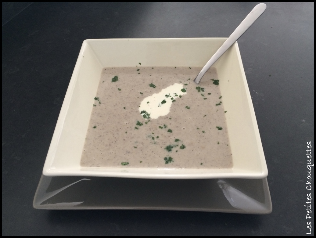 Velouté champignons 4